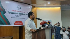 জুলাই সনদে ‘নোট অব ডিসেন্ট’ বলে কিছু থাকবে না: নাহিদ